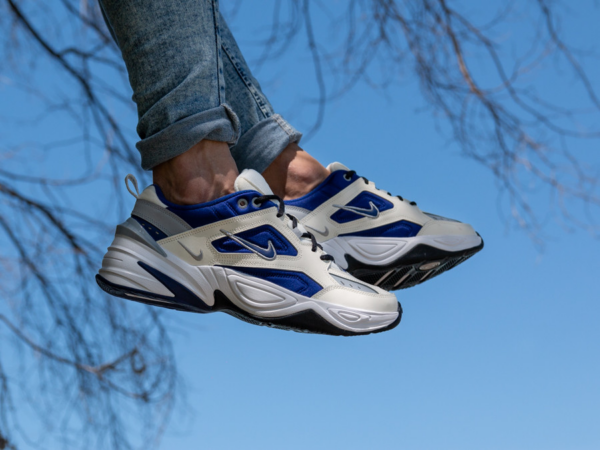 Giày Nike M2K Tekno 'Sail Deep Royal Blue' AV4789-103 - Ảnh 5