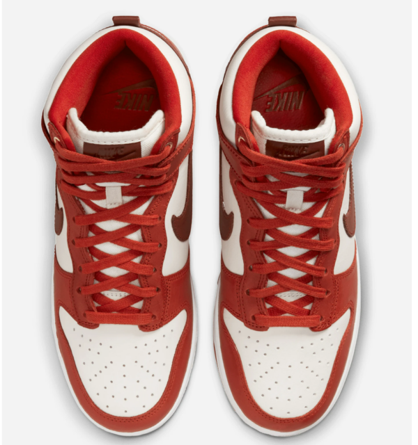 Giày Nike Dunk High LXX 'Cinnabar' DX0346-600 - Ảnh 7