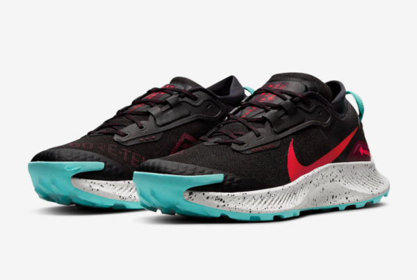 Giày Nike Pegasus Trail 3 GTX 'Black Bright Crimson' DC8793-002 - Ảnh 5