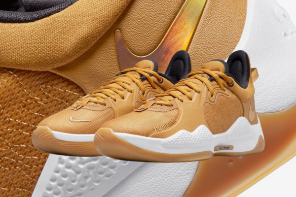Giày Nike PG 5 'Wheat' CW3143-700 - Ảnh 6