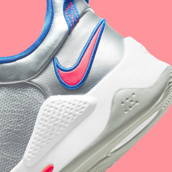 Giày Nike PG 5 Clippers Metallic Silver CW3143-005 - Ảnh 5