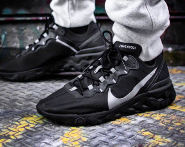 Giày Nike React Element 55 'Black Reflect' BV1507-002 - Ảnh 5