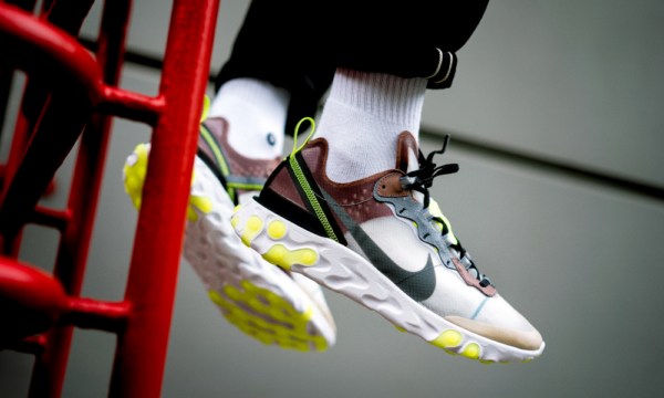 Giày Nike React Element 87 Desert Sand AQ1090-002 - Ảnh 3