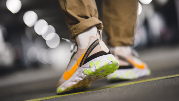 Giày Nike React Element 87 'Light Orewood' AQ1090-101 - Ảnh 6
