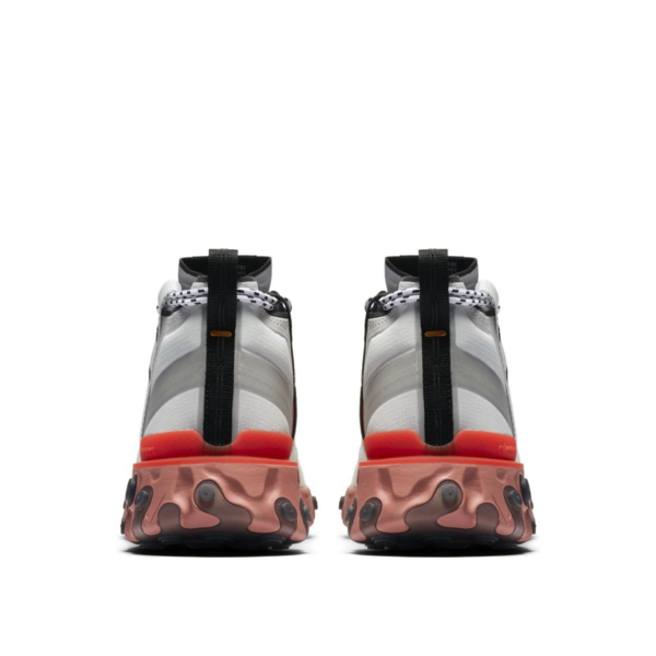 Giày Nike React Runner Mid White Light Crimson AT3143-100 - Ảnh 5