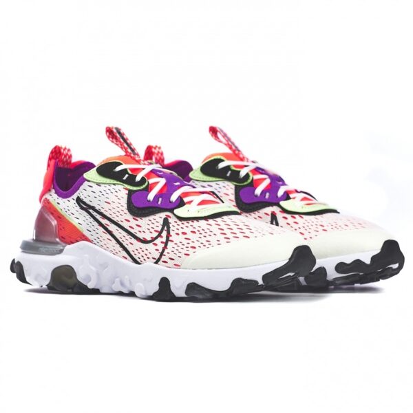 Giày Nike React Vision Barely Volt Laser Crimson CD6888-102 - Ảnh 2