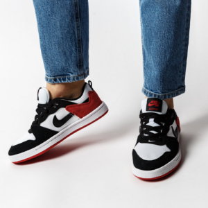 Alternative view of Giày Nike Alleyoop SB GS 'University Red' CJ0883-102