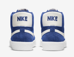 Giay Nike SB Blazer Mid 'Blue Suede' 864349-403