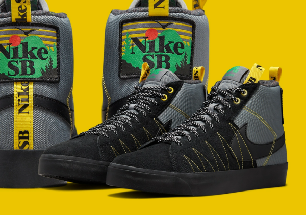 Giày Nike Blazer Mid Premium SB 'Acclimate' DC8903-001 - Ảnh 3