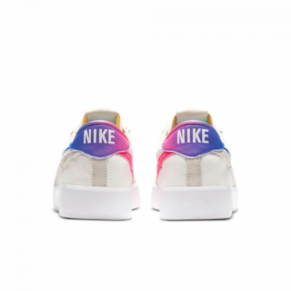 Giày Nike SB Bruin React T White Blue Pink Suede CV5980-100 - Ảnh 4
