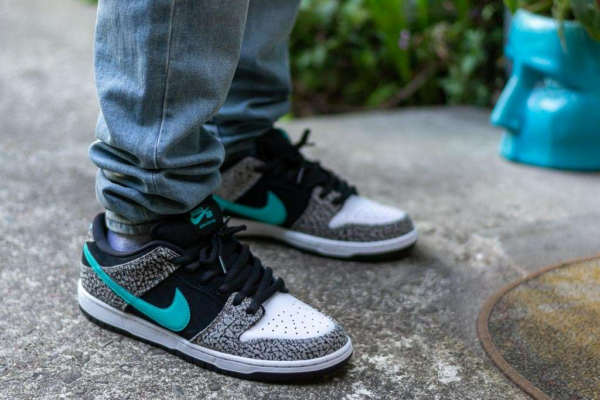 Giày Nike SB Dunk Low 'Atmos Elephant' BQ6817-009 - Ảnh 4