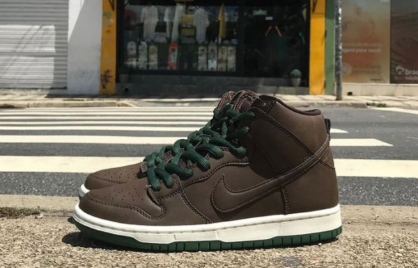 Giày Nike Dunk High SB 'Baroque Brown' CV1624-200 - Ảnh 5