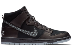 Giày Nike Black Bar x SB Dunk High Pro 'Black' AH9613-002