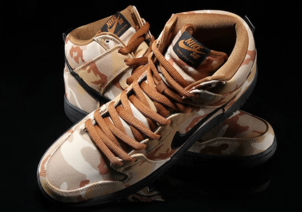 Giày Nike Dunk High Pro SB 'Brown Camo' BQ6826-200 - Ảnh 7