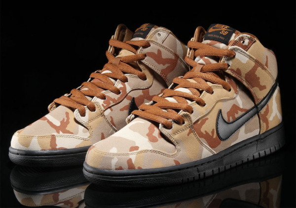 Giày Nike Dunk High Pro SB 'Brown Camo' BQ6826-200 - Ảnh 8