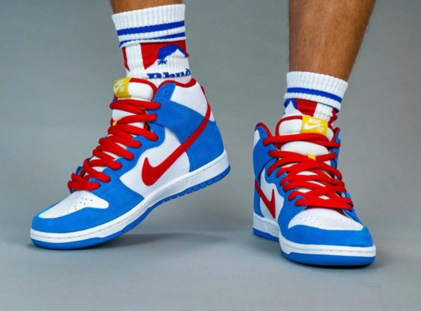 Giày Nike Dunk High SB 'Doraemon' CI2692-400 - Ảnh 4