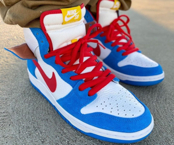 Giày Nike Dunk High SB 'Doraemon' CI2692-400 - Ảnh 3