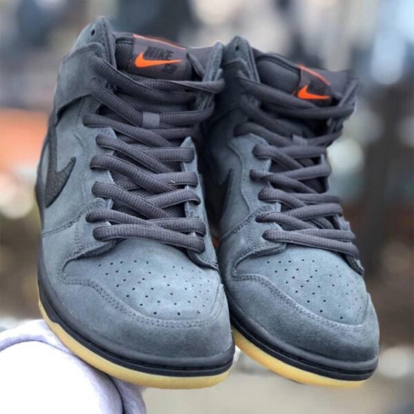 Giày Nike SB Dunk High Pro ISO SB 'Orange Label Dark Smoke Grey' CV1727-001 - Ảnh 5