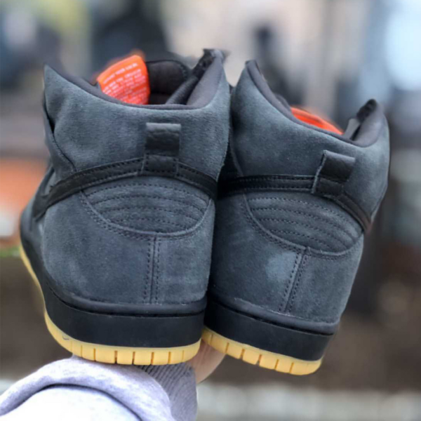 Giày Nike SB Dunk High Pro ISO SB 'Orange Label Dark Smoke Grey' CV1727-001 - Ảnh 6