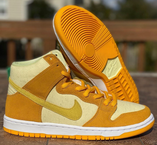 Giày Nike SB Dunk High 'Pineapple' DM0808-700 - Ảnh 3