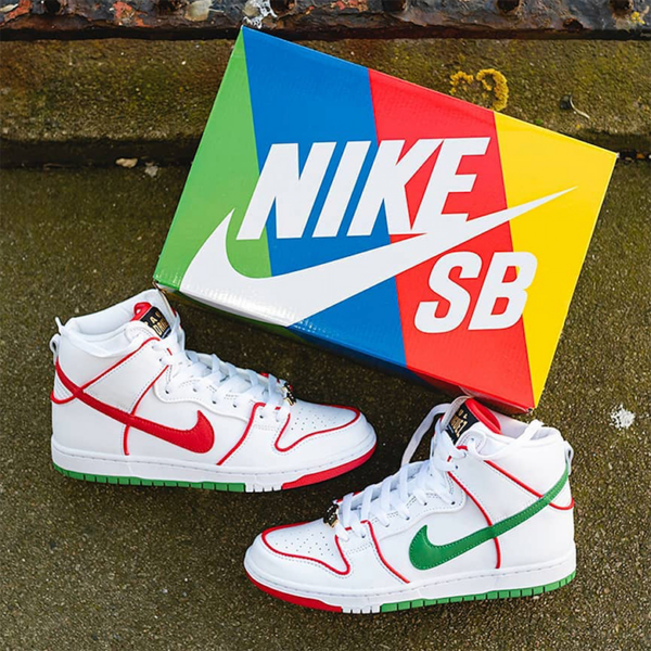 Giày Nike SB Paul Rodriguez x Dunk High 'Premium SB Boxing' CT6680-100 - Ảnh 3