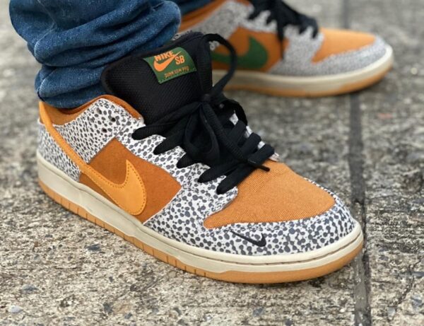 Giày Nike Dunk Low Pro SB 'Safari' CD2563-002 - Ảnh 4