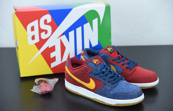 Giày Nike Dunk Low SB 'Catalonia' DJ0606-400 - Ảnh 4