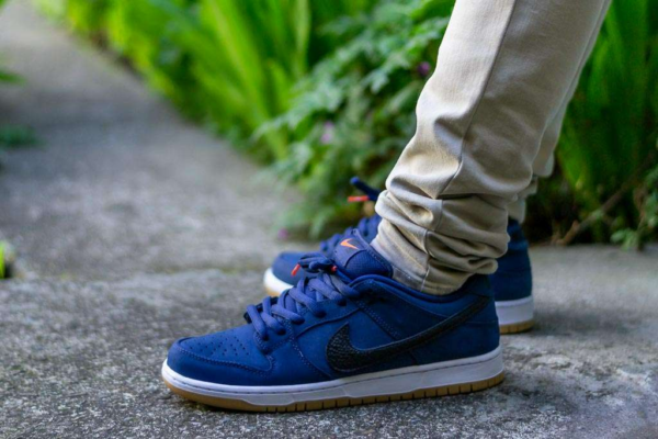 Giày Nike Dunk Low Pro ISO SB 'Navy Gum' CW7463-401 - Ảnh 3