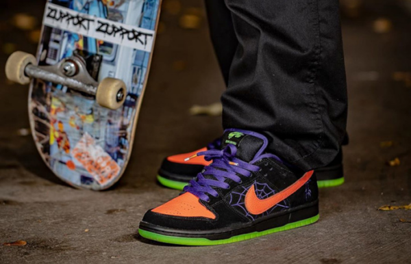 Giày Nike SB Dunk Low Pro 'Night Of Mischief Halloween' BQ6817-006 - Ảnh 3