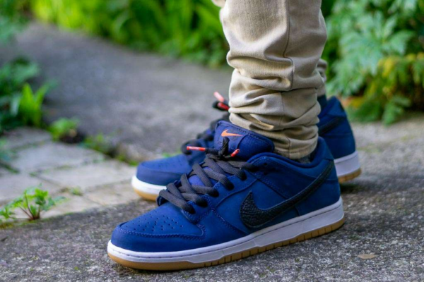 Giày Nike Dunk Low Pro ISO SB 'Navy Gum' CW7463-401 - Ảnh 2