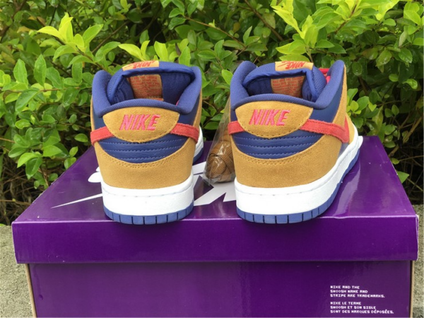 Giày Nike Dunk Low SB 'Wheat Dark Purple' BQ6817-700 - Ảnh 6