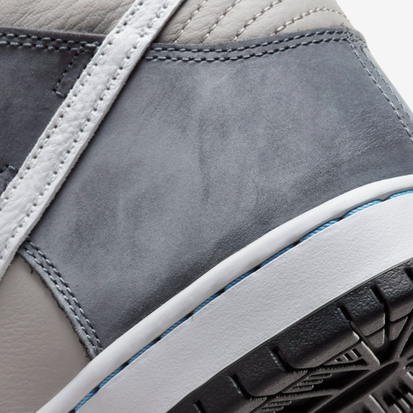 Giày Nike SB Dunk High Pro 'Medium Grey Pink' DJ9800-001 - Ảnh 10