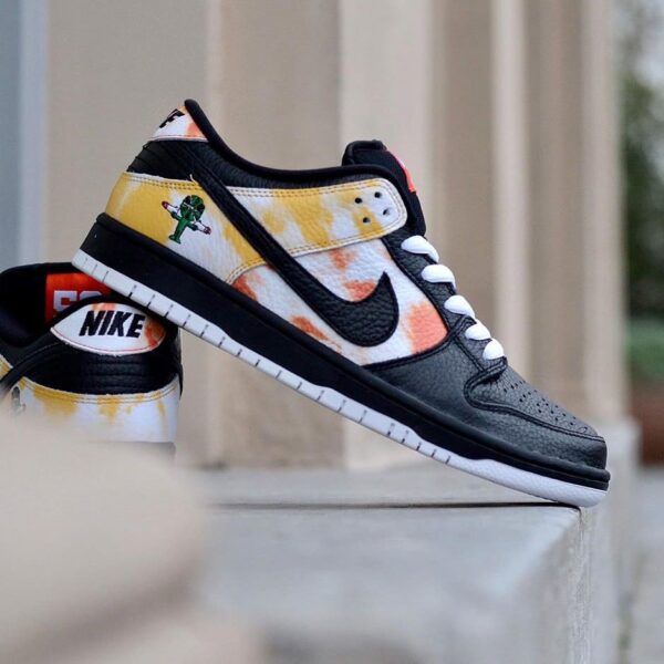 Giày Nike Dunk SB Low 'Tie Dye Raygun Black' BQ6832-001 - Ảnh 4