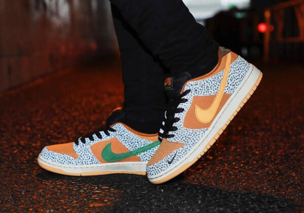 Giày Nike Dunk Low Pro SB 'Safari' CD2563-002 - Ảnh 7