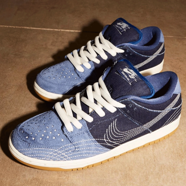 Giày Nike Dunk Low Pro PRM SB 'Sashiko Pack' CV0316-400 - Ảnh 7