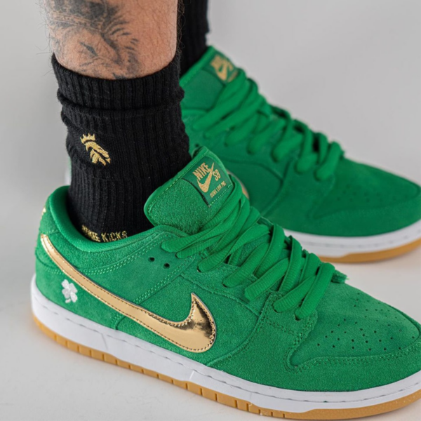 Giày Nike SB Dunk Low Pro 'Shamrock' BQ6817-303 - Ảnh 6