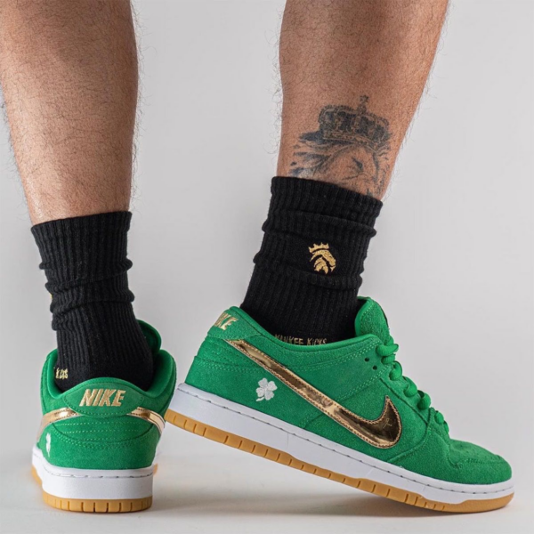 Giày Nike SB Dunk Low Pro 'Shamrock' BQ6817-303 - Ảnh 7