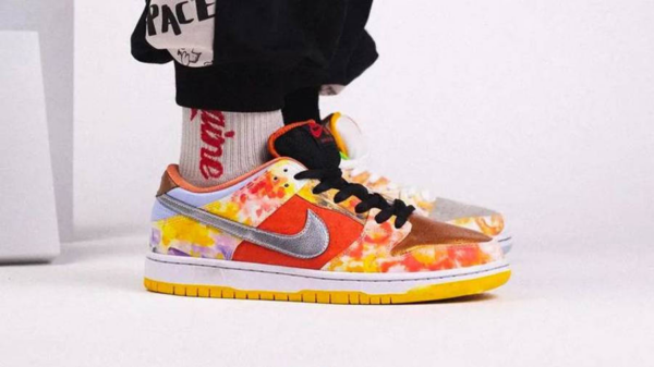 Giày Nike Jason Deng x Dunk Low Pro SB 'Street Hawker' CV1628-800 - Ảnh 4