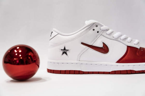 Giày Nike Supreme x Dunk SB Low 'Varsity Red' CK3480-600 - Ảnh 7