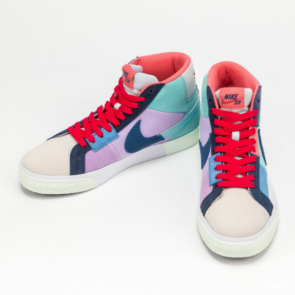 Giày Nike Zoom Blazer Mid Premium SB 'Mosaic Pack Multi' DA8854-500 - Ảnh 3