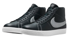 Giay Nike SB Zoom Blazer Mid 'Mason Silva Dark Obsidian Metallic Silver' DZ7260-400