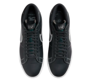 Giay Nike SB Zoom Blazer Mid 'Mason Silva Dark Obsidian Metallic Silver' DZ7260-400