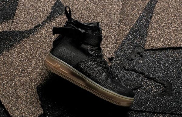Giày Nike SF Air Force 1 Mid 'Black Gum' AA3966-002 - Ảnh 6