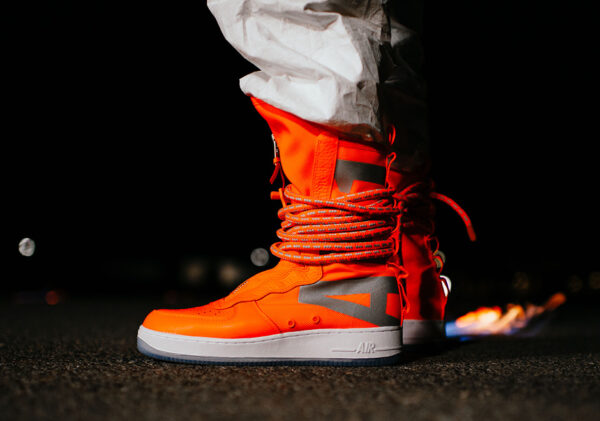 Giày Nike SF Air Force 1 High "Total Orange" AA1128-800 - Ảnh 6