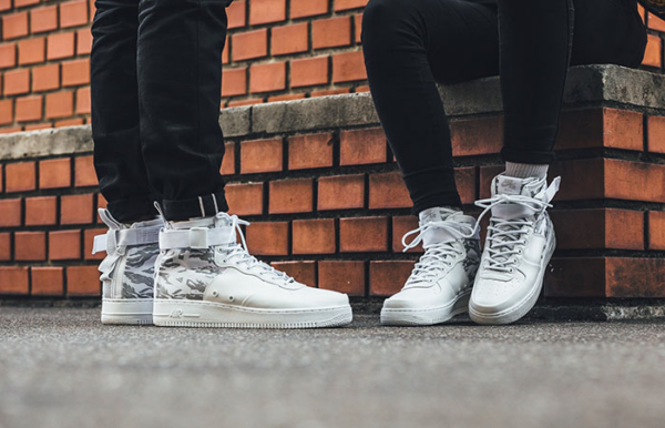 Giày Nike SF Air Force 1 Mid 'Winter Camo' AA1129-100 - Ảnh 4