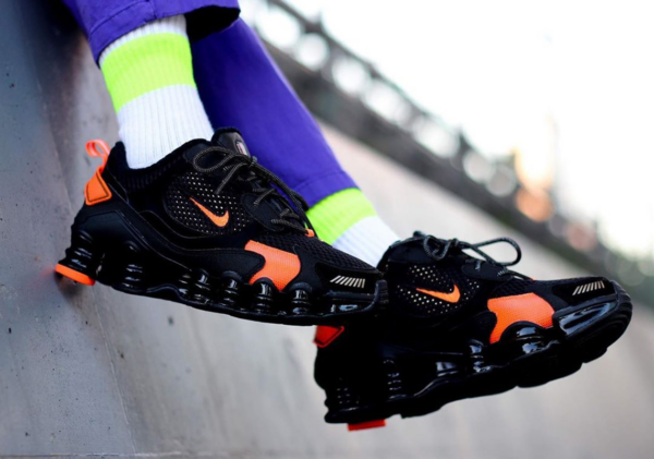 Giày Nike Shox TL Nova 'Black Orange' CK2085-001 - Ảnh 2