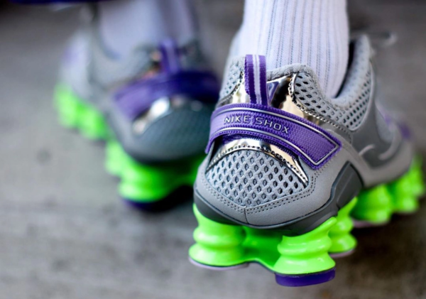 Giày Nike Shox TL Nova 'Grey Neon' CK2085-002 - Ảnh 4