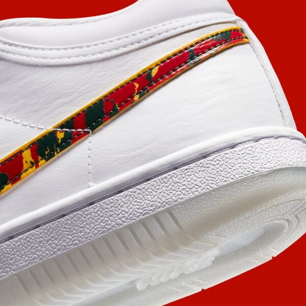 Giày Nike Sky Force 'White Red Camo' CZ7892-100 - Ảnh 6