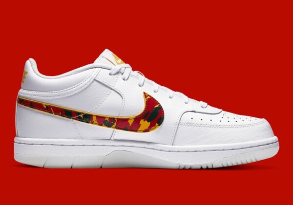 Giày Nike Sky Force 'White Red Camo' CZ7892-100 - Ảnh 2