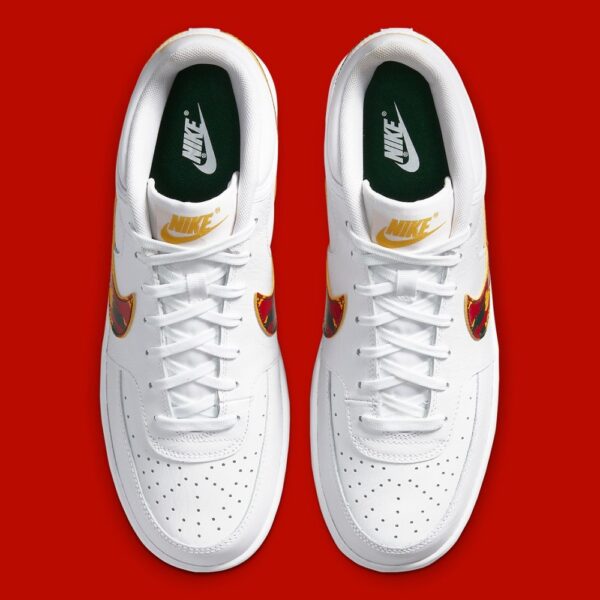 Giày Nike Sky Force 'White Red Camo' CZ7892-100 - Ảnh 5